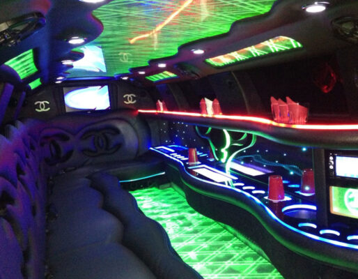 Limo Bus Now! 8-10 PASSENGER STRETCH LIMOUSINES - Interior